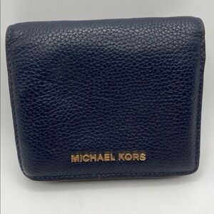 #2 Giveaway Michael Kors Navy Bifold Unisex Wallet
